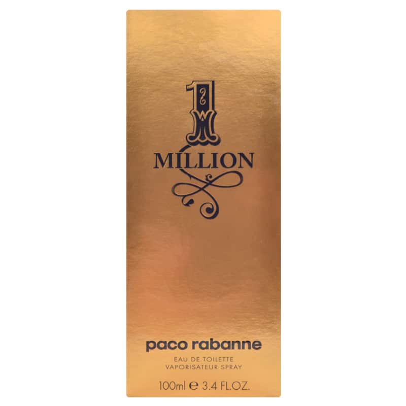 1 Million Paco Rabanne Eau de Toilette Masculino: Fragrância Amadeirada Especiada Poderosa