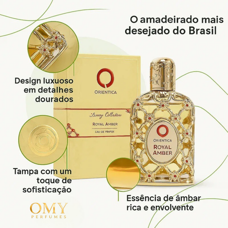 Kit Essencial 3 Perfumes Árabes: Sabah Al Ward, Fakhar, Royal Amber 100ml
