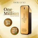 Perfume Masculino 1 Million Paco Rabanne Eau de Parfum 100ml Luxo Sedutor
