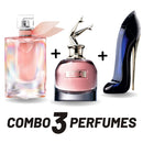 Trio de Perfumes Femininos 100ml: La Vie Est Belle, Good Girl, Scandal