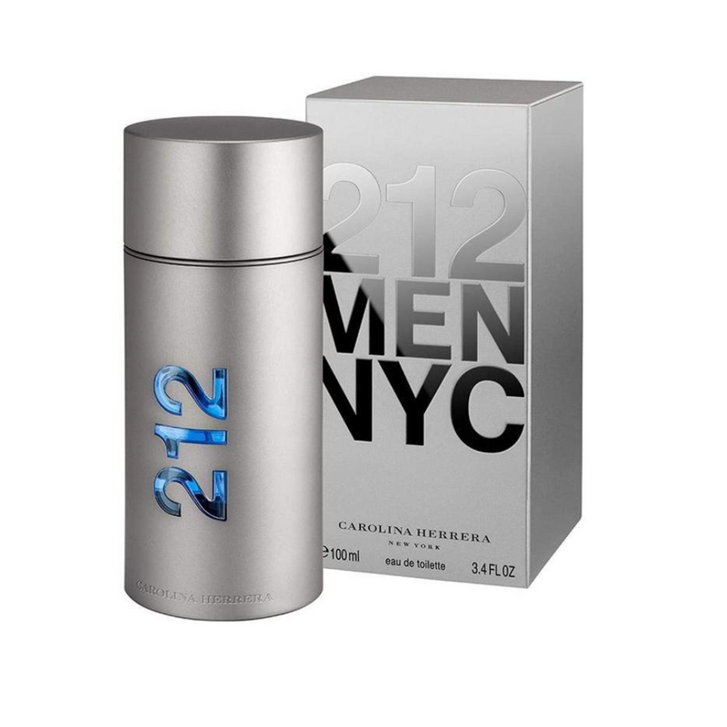 Perfume Masculino 212 Men Elegância Urbana Frescor Duradouro Original 100ml EdT