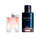 Perfumes Essenciais para Casais: La Vie Est Belle Feminino e Sauvage Dior Masculino 100ml