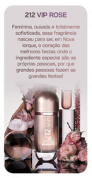 Combo Empoderada La Vie e 212 VIP Rosé 100ml: Fragrâncias Femininas Marcantes