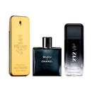 Combo 3 Perfumes Masculinos: 1 Million, Bleu, 212 VIP Black