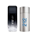Combo Perfumes Masculinos 212 VIP Black e 212 MEN Elegancy Fixação Intensa