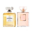 Combo Luxuoso Perfumes Femininos Mademoiselle e N° 5 Channel 100ml Cada