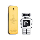 Combo Exclusivo Perfumes Masculinos: 1 Million Paco Rabanne e Phantom Robô Elegancy - Dupla Irresistível