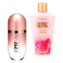 Combo Perfume 212 VIP Rosé e Creme Victoria's Secret: Elegância e Hidratação