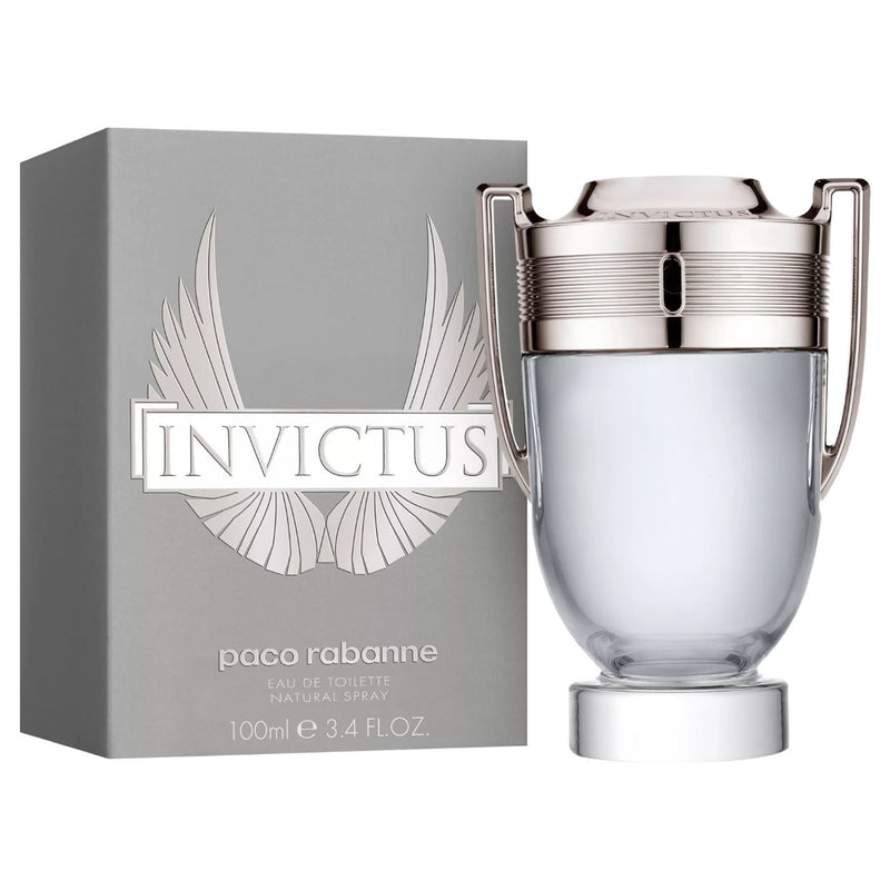 Invictus Paco Rabanne: Perfume Masculino Vencedor, Eau de Toilette Cítrico Amadeirado 100ml