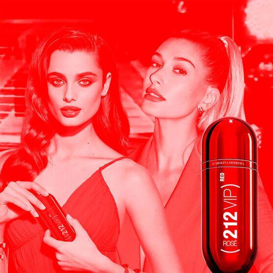 Perfume Feminino 212 VIP Rosé RED 100ml Carolina Herrera Floral Apimentado